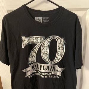 Authentic WWE Ric Flair 70 est 1949 stylin’ & profiling’ t shirt size L